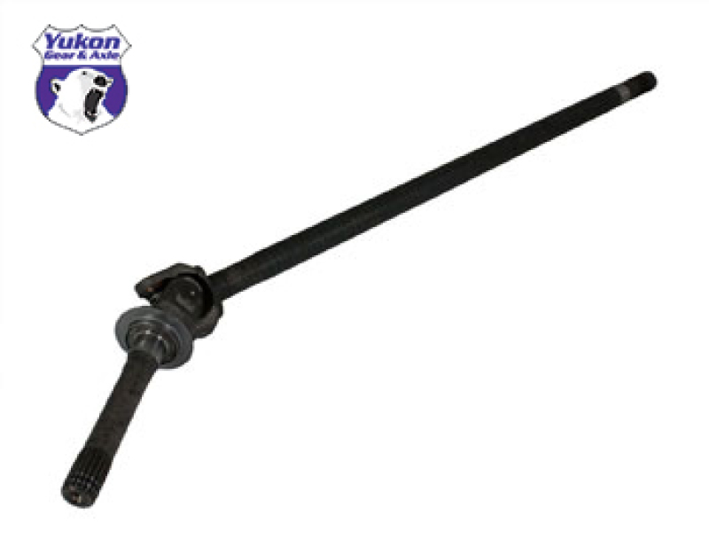 Jeep JK Non-Rubicon Axle Assembly - Right Hand, Front - Yukon Gear & Axle - Yukon 1541H Alloy, Dana 30 - `07-`17